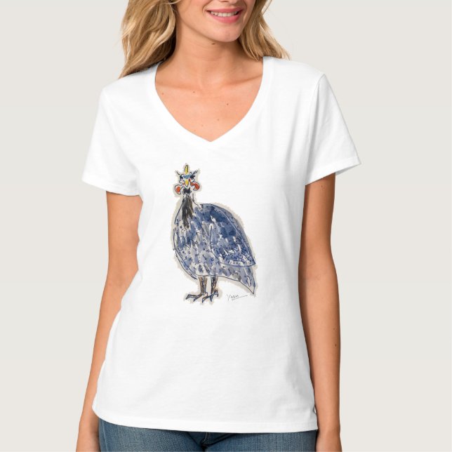 Camiseta bird of hope/guineafoul3 (Frente)