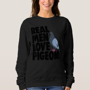 Camiseta Bird Pigeon Proprietário Homens Reais Adoram Porco