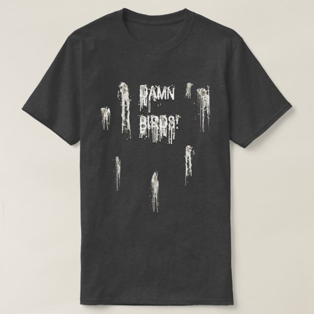 Camiseta Bird Poo (Frente do Design)