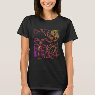 Camiseta Bird Tropical Flamingo Animal Exótico