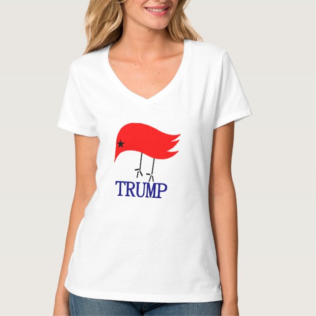 CAMISETA BIRD TRUMP (Frente)