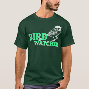 Camiseta Bird Watcher Nature Dotada Ideia Aves Floresta Ver