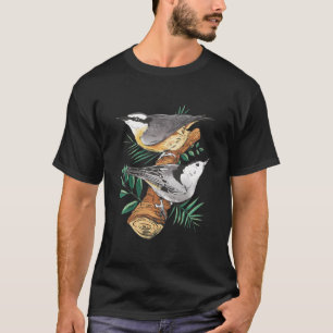 Camiseta Bird Watcher Nuthatch Bird Lovers Para Wa