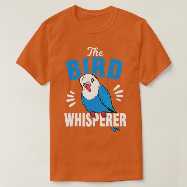 Camiseta Bird Whisperer Budget (Frente do Design)