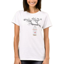birdcage no tshirt do ramo