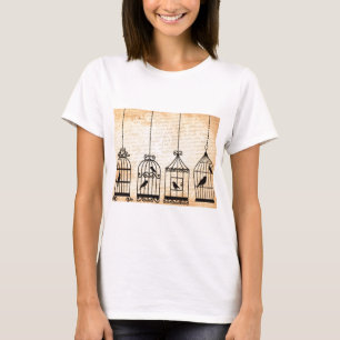Camiseta Birdcage Silhouettes