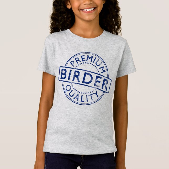 Camiseta Birder de Qualidade Premium (Frente)