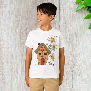 Camiseta Birdhouse E Flores