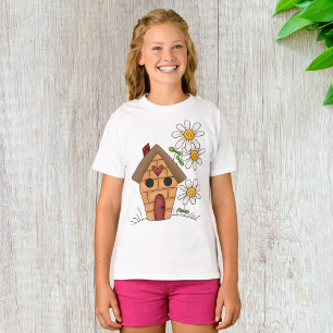 Camiseta Birdhouse E Flores