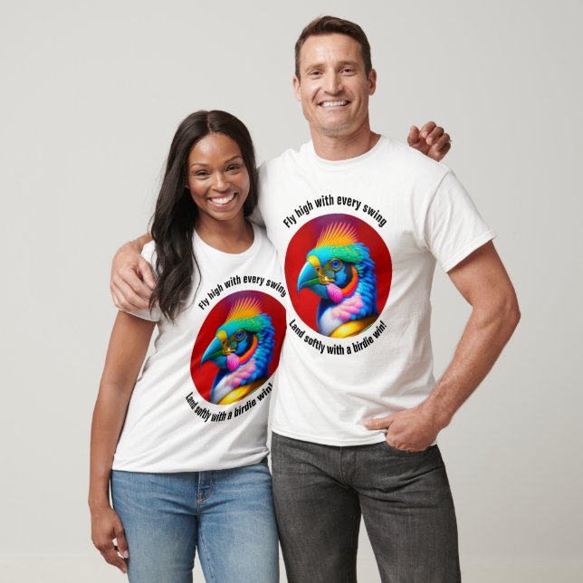Camiseta Birdie de Golfer (Unissex)