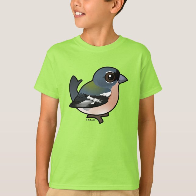 Camiseta Birdorable African Chaffinch (Frente)