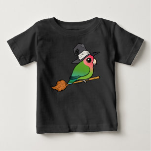 Camiseta Birdorable Agapornis roseicollis de Halloween Brux