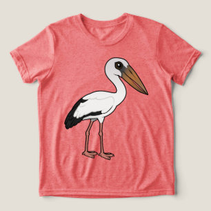 Camiseta Birdorable Asian Openbill