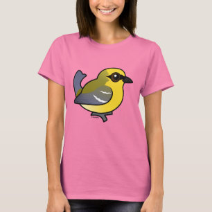Camiseta Birdorable Azul-voou a toutinegra