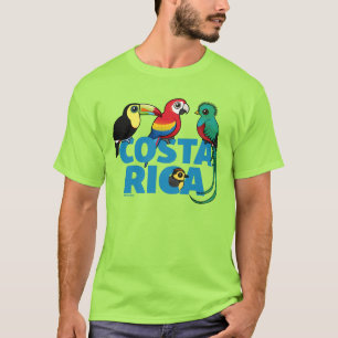 Camiseta Birdorable Costa Rica