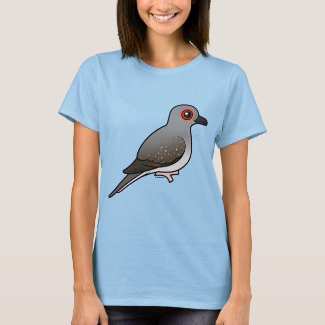 Camiseta Birdorable Diamond Dove (Frente)
