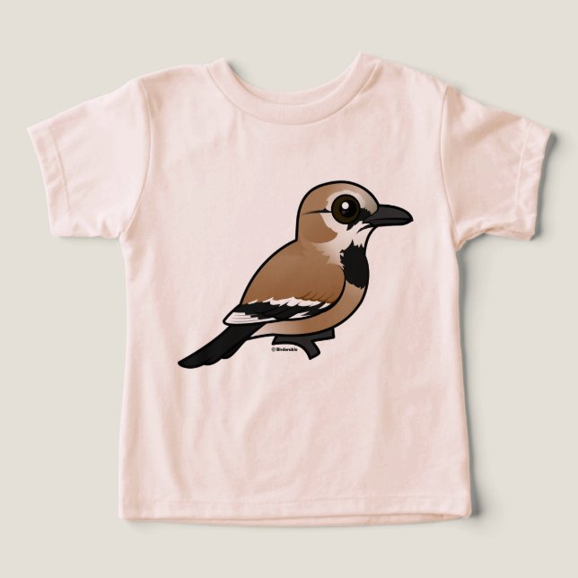 Camiseta Birdorable Iranian Ground Jay (Design frontal)