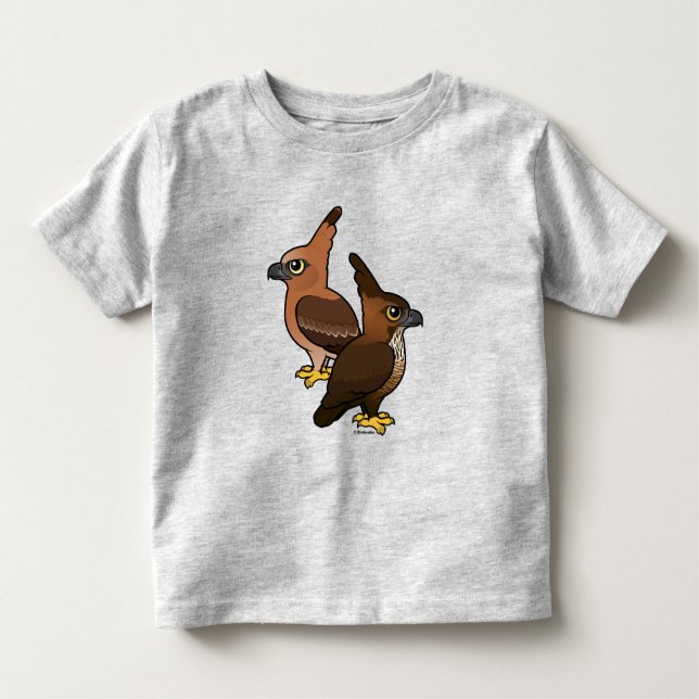 Camiseta Birdorable Javan Hawk-Eagles (Frente)