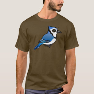 Camiseta Birdorable Jay azul