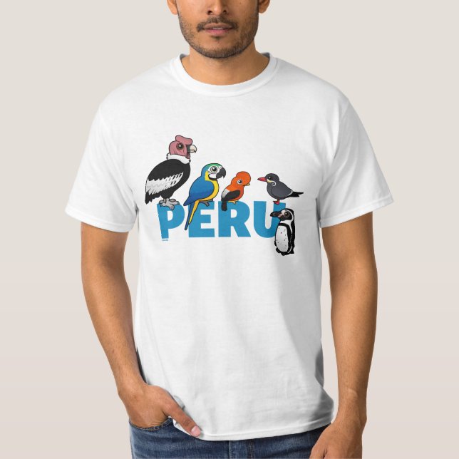 Camiseta Birdorable Peru (Frente)