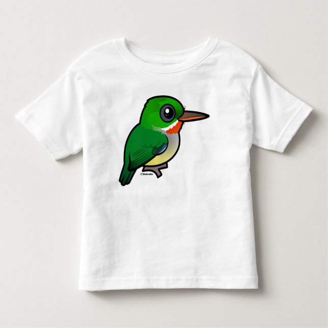 Camiseta Birdorable Puerto Rican Tody (Frente)
