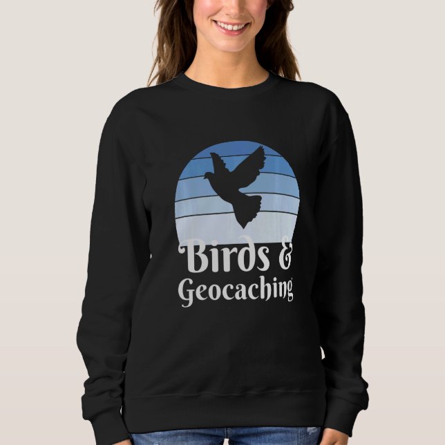 Camiseta Birds And Geocaching   (Frente)