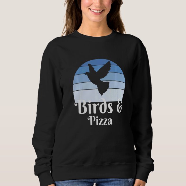 Camiseta Birds And Pizza   (Frente)