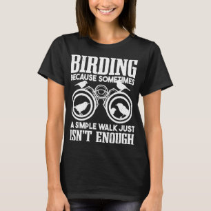 Camiseta Birdwatcher Birder Ornithologista Birdwatts Birdwa
