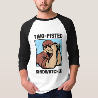 Camiseta Birdwatcher Two-Fisted 3/4 de Raglan da Capa
