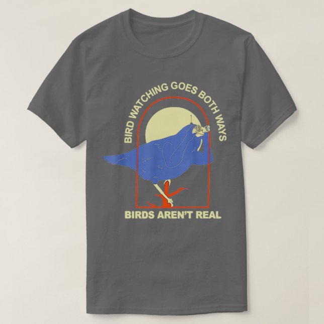 Camiseta Birdwatching Goes Both Ways 2 (Frente do Design)