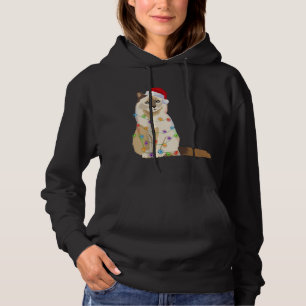 Camiseta Birman Cat Christmas Lights Xmas Cat Lover Papais 