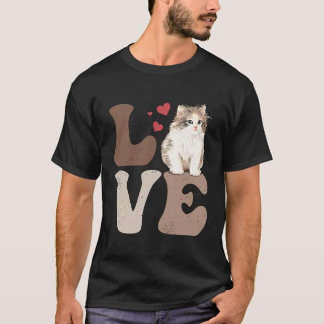 Camiseta Birman Cat Love (Frente)