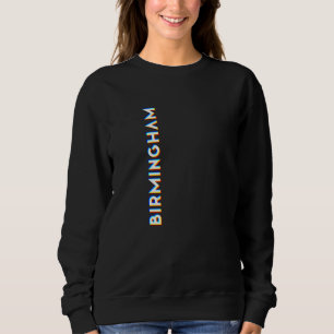 Camiseta Birmingham Alabama CMYK Tipo Glitch