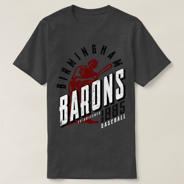 Camiseta Birmingham Barons TSirt (Frente do Design)