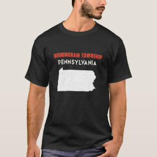 Camiseta Birmingham distrito Pensilvânia EUA State America