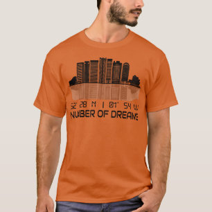 Camiseta Birmingham Skyline GPS Coordination City