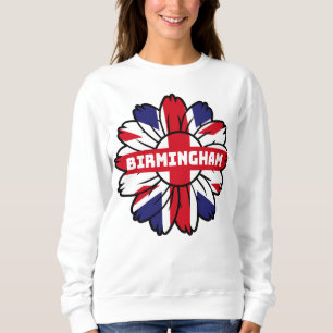 Camiseta Birmingham Union Jack Sunflower British Pride