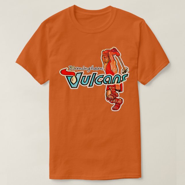 Camiseta Birmingham Vulcans TShirt 2 (Frente do Design)