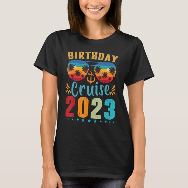 Camiseta Birt 2023 Cruise Squad Shirt Cruise Squad 2023 (Frente)
