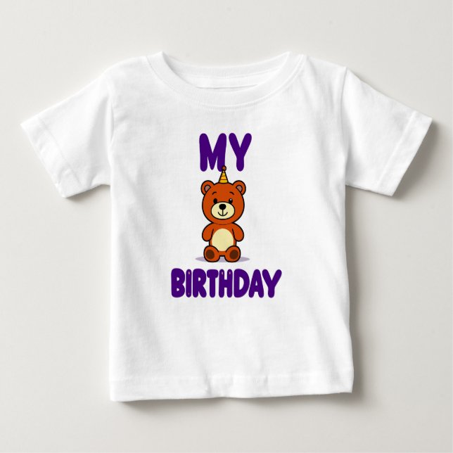 Camiseta Birthday Bear (Frente)