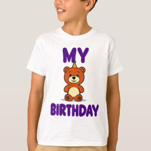 Camiseta Birthday Bear