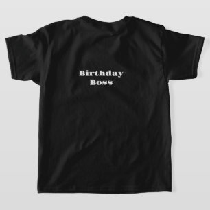 Camiseta Birthday Boss