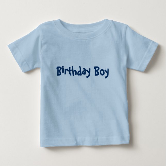 Camiseta Birthday Boy (Frente)