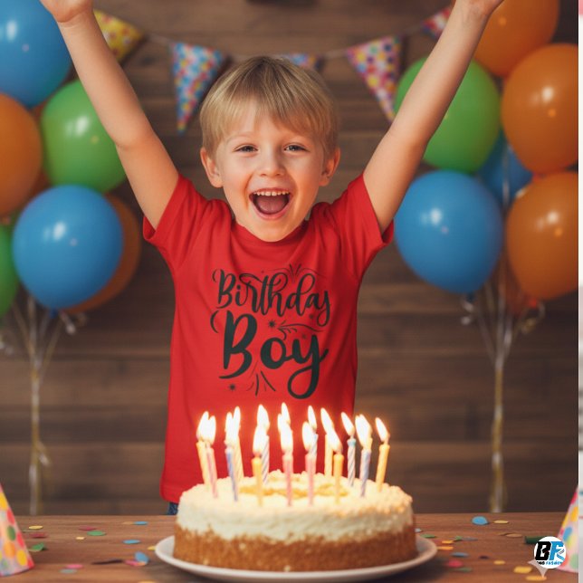 Camiseta Birthday Boy (Happy Birthday)