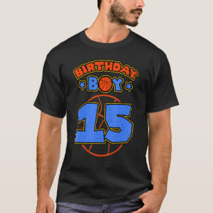 Camiseta Birthday Boy 15 Theme Bday Party 15 C