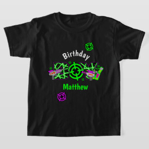 Camiseta Birthday Boy Laser tag shirt