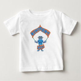 Camiseta Birthday Boy Robot