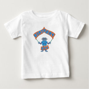Camiseta Birthday Boy Robot