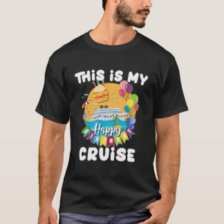 Camiseta Birthday Cruise, Família de Cruzeiros Insulares