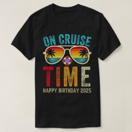 Camiseta Birthday Cruise Funny Gift 2025